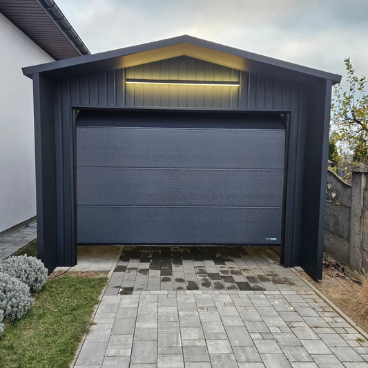 Garaż blaszany 4x6 m