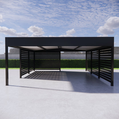 Carport Voussi LUX (wiata 6x6m)