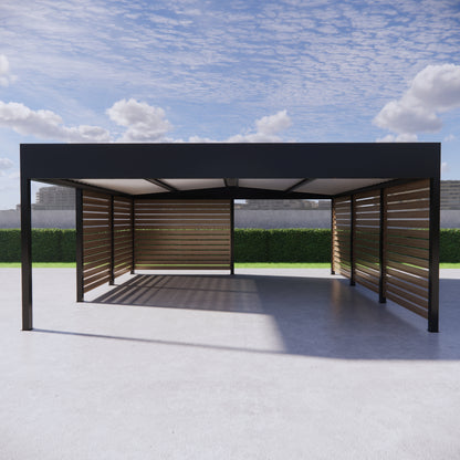 Carport Voussi LUX (wiata 6x6m)