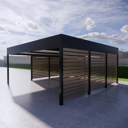 Carport Voussi LUX (wiata 6x6m)