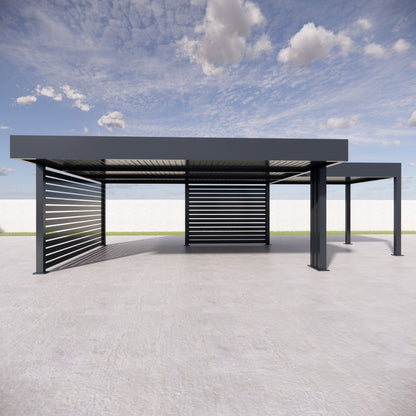 Carport TriStand 6 x 6m + 3x3 Wiata samochodowa