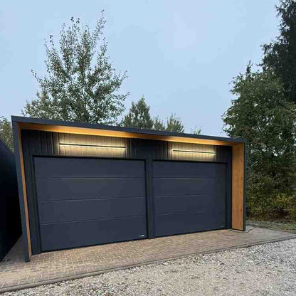 garaz na dwa auta front