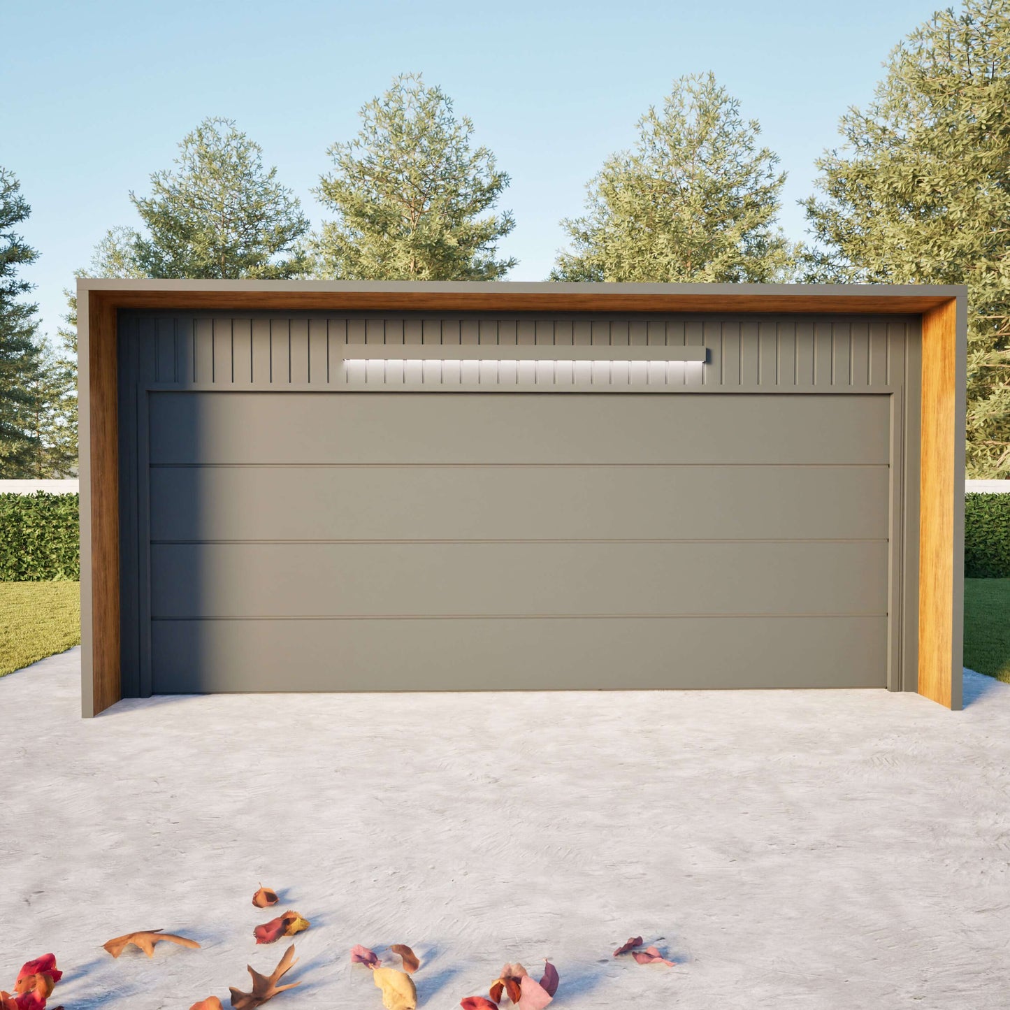 Garaż 6x6 m duża brama